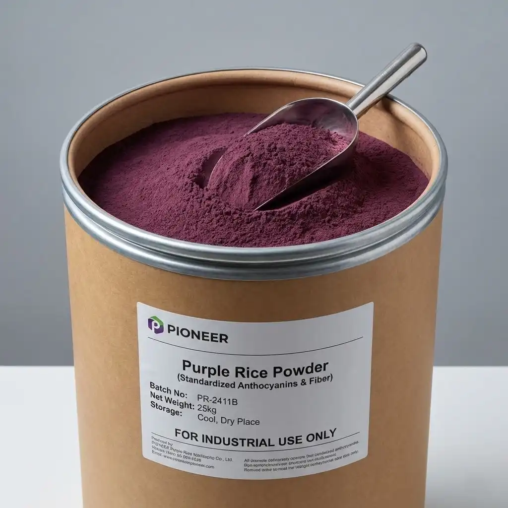 How Purple Rice Powder Supports Heart and Metabolic Health?